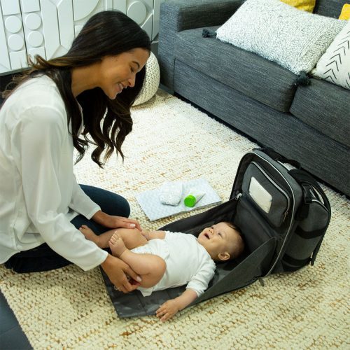 Diaper bag changer