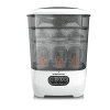 white baby bottle sterilizer and dryer on white background #variant_icon